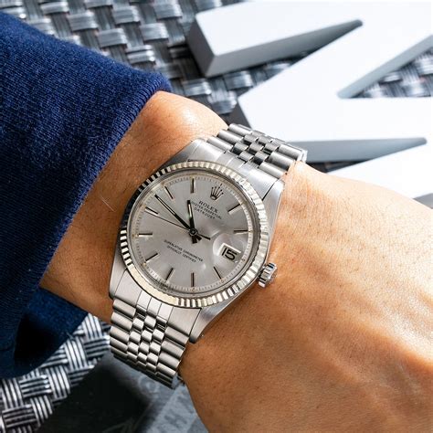 rolex datejust ii silver wrist|Rolex Datejust 36 or 41.